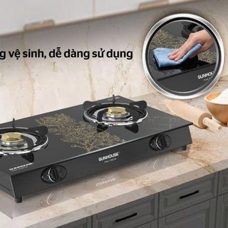 BẾP GAS DƯƠNG KÍNH SUNHOUSE SHB2106
