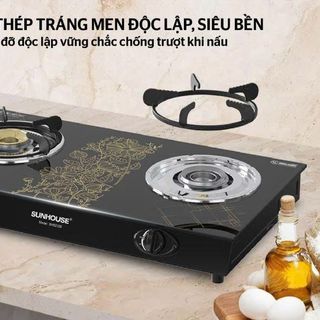 BẾP GAS DƯƠNG KÍNH SUNHOUSE SHB2106