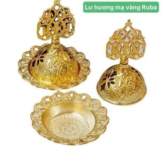 Lư hương mạ vàng