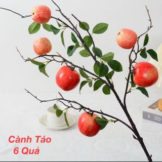 Cành Táo Giả Trang Trí Ngày Tết, Decor Nhà Cửa, Phòng Khách, Phụ Kiện Chụp Anh