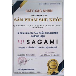 Gel bôi trơn cao cấp Sagami Original 60g, chiết xuất thiên nhiên, an toàn chính hãng từ Nhật Bản