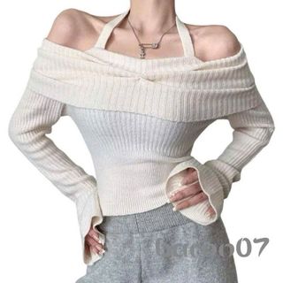 Áo thun bẹt vai tay dài