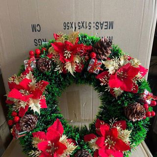 Vòng Nguyệt Quế - Vòng Hoa Trang Trí Giáng Sinh - Noel Size 30cm- 40cm - 50cm
