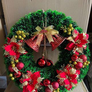 Vòng Nguyệt Quế - Vòng Hoa Trang Trí Giáng Sinh - Noel Size 30cm- 40cm - 50cm