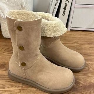 BỐT NỮ DA LỘN DAISY – ĐẸP, MỀM, PHỐI KHUY, LÓT LÔNG CỪU, MANG 2 KIỂU CỰC XINH - PIPI STORE