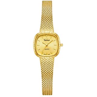 ĐỒNG HỒ NỮ CHÍNH HÃNG FUNMEI FL2109 MẶT VUÔNG MINI DÂY LƯỚI THÉP FULLBOX