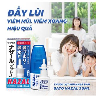 Xịt mũi xoang Nazal của Nhật 30ml