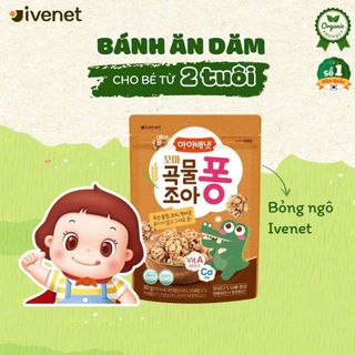 Bánh ăn dặm hữu cơ Ivenet - THƯƠNG HIỆU BÁNH ĂN DẶM HÀNG ĐẦU HÀN QUỐC!