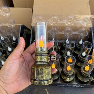 Đèn Thờ LED Cổ Điển Kiểu Mới Sang Trọng Lịch Sự, Chạy Bằng Pin An Toàn Tiết Kiệm