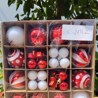 Hộp Trái Châu Trang Trí Noel Mã 616