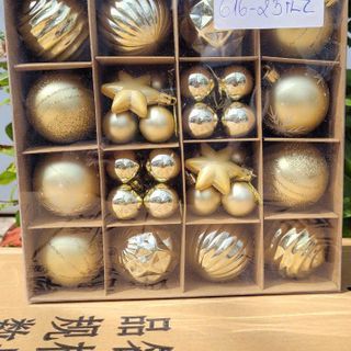 Hộp Trái Châu Trang Trí Noel Mã 616