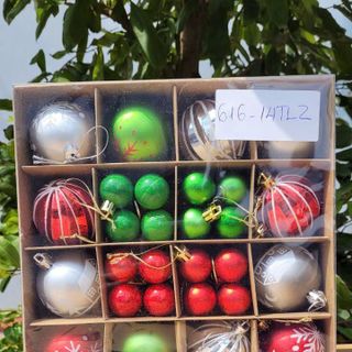 Hộp Trái Châu Trang Trí Noel Mã 616