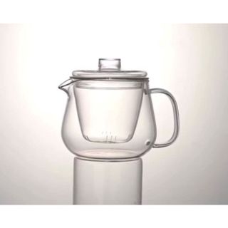 Ấm Thuỷ Tinh Chịu Nhiệt Bầu Lùn 500ml (THÙNG 50C)