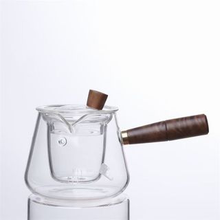 Ấm Rót Cán Gỗ Bầu ( THÙNG 24C)