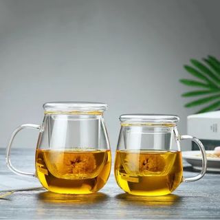 Ấm Thuỷ Tinh Chịu Nhiệt Bầu Vừa 350ml (THÙNG 100C)