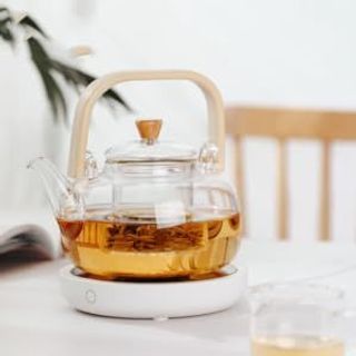 Ấm Trà Ấm Thủy Tinh Quai Gỗ CC (THÙNG 36C)