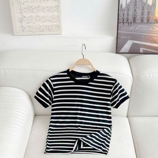 Áo thun nữ cộc tay cổ tròn chất cotton borip co giản tốt hàng đẹp giá rẽ