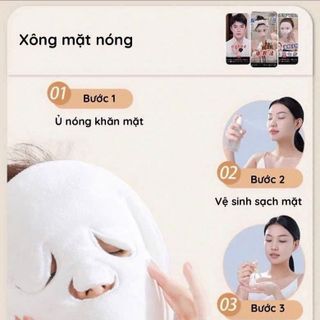 Khăn mặt nạ chườm nóng