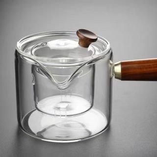 Ấm Rót Cán Gỗ Trụ ( THÙNG 24C)