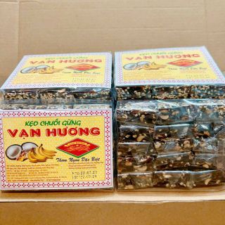 Kẹo Chuối Gừng Vạn Hương 160g Thùng 60 Gói