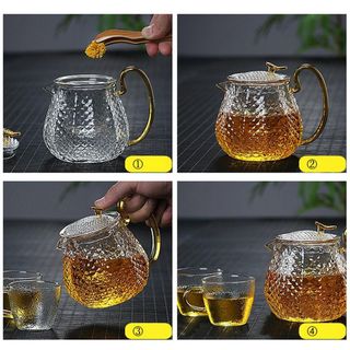 Ấm Trà Ấm Thủy Tinh Chịu Nhiệt MĐ CC (THÙNG 50C)