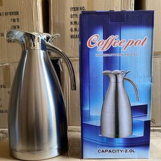 Bình nước giữ nhiệt mỏ vịt nóng lạnh ruột INOX 304 cáo cấp dung tích 2L