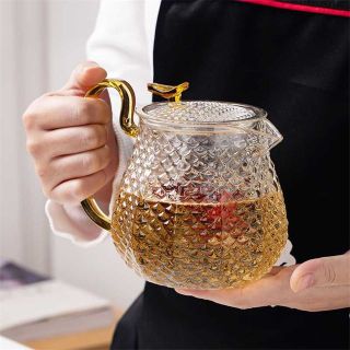 Ấm Trà Ấm Thủy Tinh Chịu Nhiệt MĐ CC (THÙNG 50C)