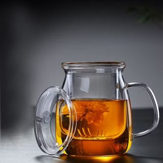 Ấm Thuỷ Tinh Chịu Nhiệt Bầu Cao 500ml (THÙNG 100C)