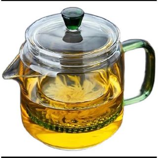 Ấm Thuỷ TInh + Lọc Quai Vàng , Xanh FG7878 ( THÙNG 60C)