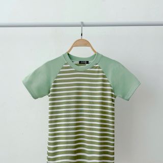 Áo thun nữ sọc phối tay bigsize chất cotton borip hàng đẹp giá tốt bán chạy