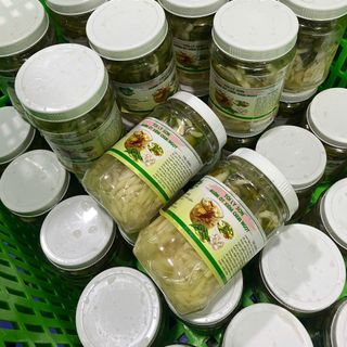 Tỏi Lý Sơn Ớt Xiêm xanh hủ 500gr