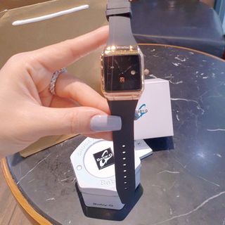 SALE NHANH ĐỒNG HỒ NỮ THỜI TRANG GUO VUÔNG CAO SU