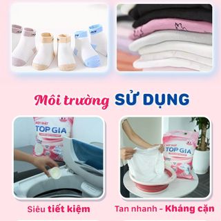 BỘT GIẶT HƯƠNG NƯỚC HOA PHÁP TOPGIA TÚI 3.3KG