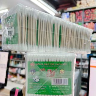 (Lốc 12 Bịch) Tăm Bông Rái Tai Sky Giấy,Nhựa,Gỗ