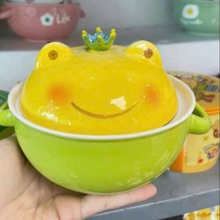 TÔ SỨ ĂN MÌ HÌNH CHÚ ẾCH 800ML