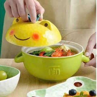 TÔ SỨ ĂN MÌ HÌNH CHÚ ẾCH 800ML