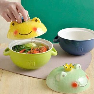 TÔ SỨ ĂN MÌ HÌNH CHÚ ẾCH 800ML