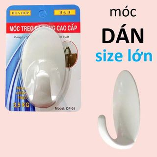 Móc treo dán tường siêu dính chịu lực HÒA HỢP DP-01 _ dán tường sơn nước, dán gạch men