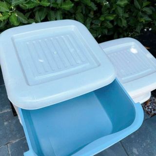 KỆ ĐỰNG ĐỒ 4 TẦNG BABY THREE CÓ BÁNH XE