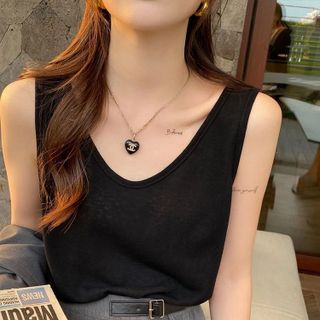 Áo ba lỗ nữ kiểu hàn quốc trơn đơn giản bigsize trẻ trung phù hợp mọi độ tuổi chất cotton thoáng mát rẽ đẹp