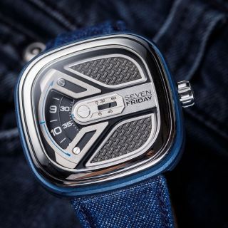 ĐỒNG HỒ NAM SIÊU CẤP SEVEN PRIDAY MÁY CƠ MẶT VUÔNG MŨI TÊN TẶNG DÂY FULLBOX