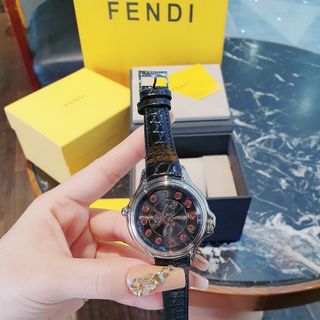 XẢ NHANH SET ĐỒNG HỒ NỮ SIÊU CẤP PENDI MẶT ĐÁ XOAY KÈM DÂY HÃNG FULLBOX