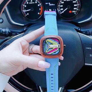 ĐỒNG HỒ NAM SIÊU CẤP SEVEN PRIDAY MÁY CƠ MẶT VUÔNG NEW TẶNG DÂY FULLBOX