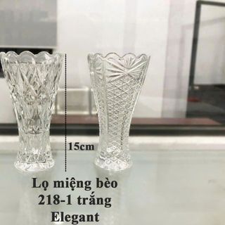 BÌNH CẮM HOA 15CM MIỆNG BÈO 218- 1