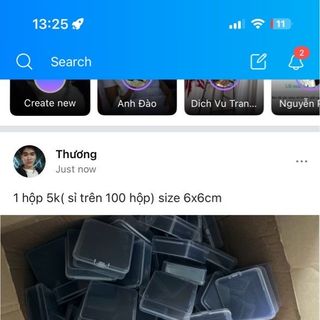 1 hộp 10 miếng dán tóc đen size 6x6cm