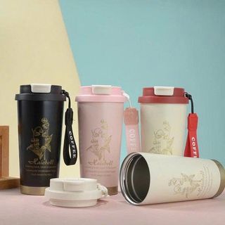 BÌNH GIỮ NHIỆT COFFEE THỜI TRANG FLOWER CUP 550ML