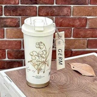 BÌNH GIỮ NHIỆT COFFEE THỜI TRANG FLOWER CUP 550ML