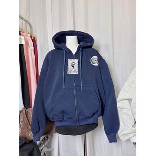 Áo Khoác Thêu Logo Huy Hiệu Chất Nỉ Xuất Khẩu - Dày Dặn Mịn, Nón 2 Lớp