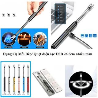 DỤNG CỤ MỒI LỬA BẾP GAS, THẮP NẾN SẠC USB