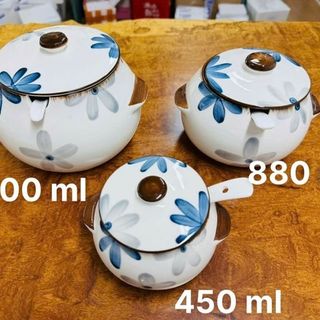 Hũ Chưng , Liễn Sứ , Âu Sứ Họa Tiết Hoa 1500ml (THÙNG 18C)